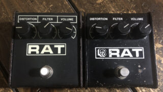 PROCO RAT1＆RAT2」年代別（86年・87年製・88年製・93年製）比較 