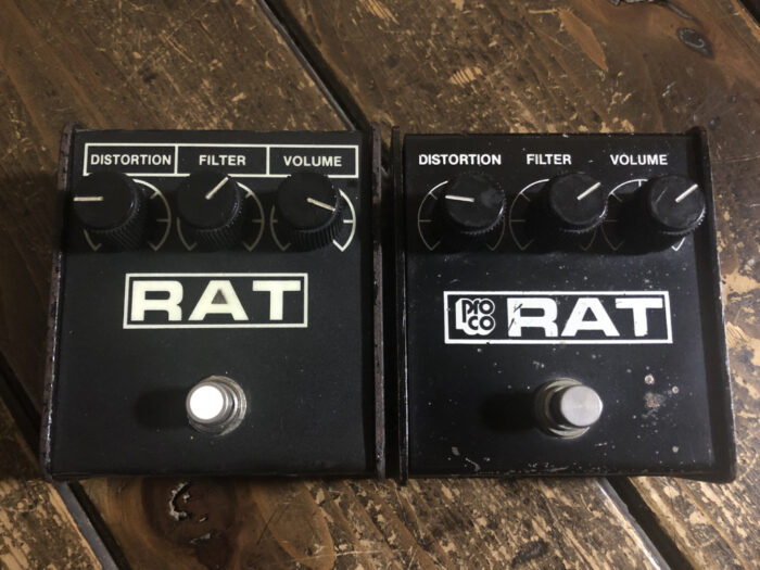 PROCO RAT1＆RAT2」年代別（86年・87年製・88年製・93年製）比較