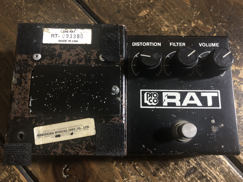 PROCO RAT1＆RAT2」年代別（86年・87年製・88年製・93年製）比較 