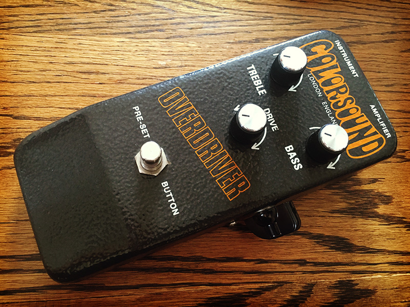 COLORSOUND overdriver reissue