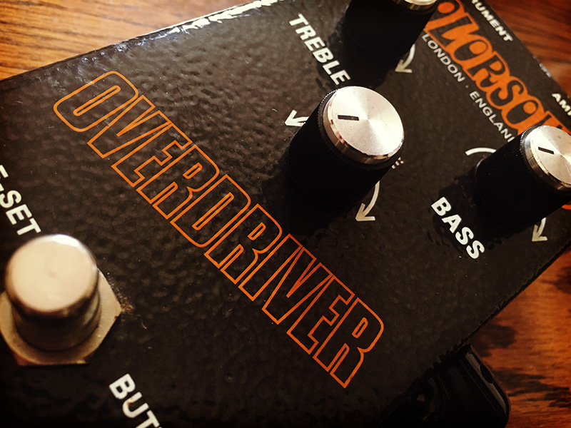 COLORSOUND overdriver reissue