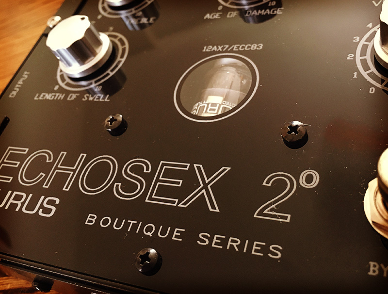 Gurus Amp Echosex 2° 真空管搭載のエコーレックレプリカ