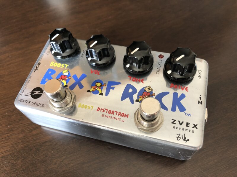 Z.Vex Box Of Rock JTM45系マーシャルエフェクターレビュー！ | 魔法の