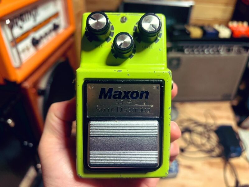 Maxon SD-9 82年製 白ラベル