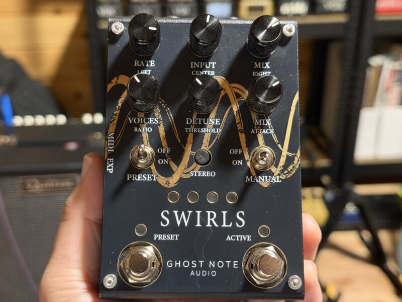GHOST NOTE AUDIO SWIRLS