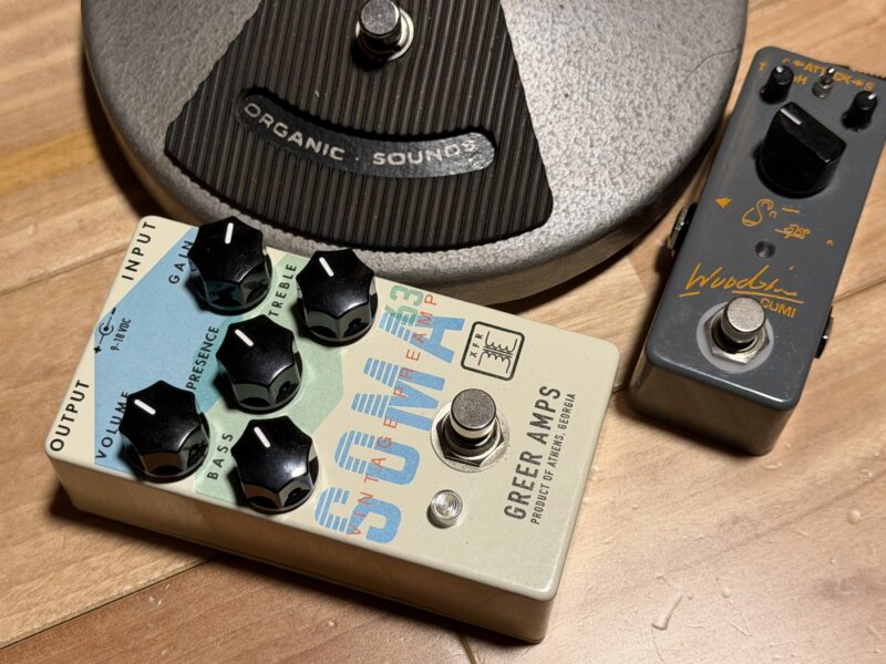 GREER AMPS Soma 63 ギターエフェクター Greer Amps SOMA '63 レビュー！ブラウンフェイス系プリアンプペダル