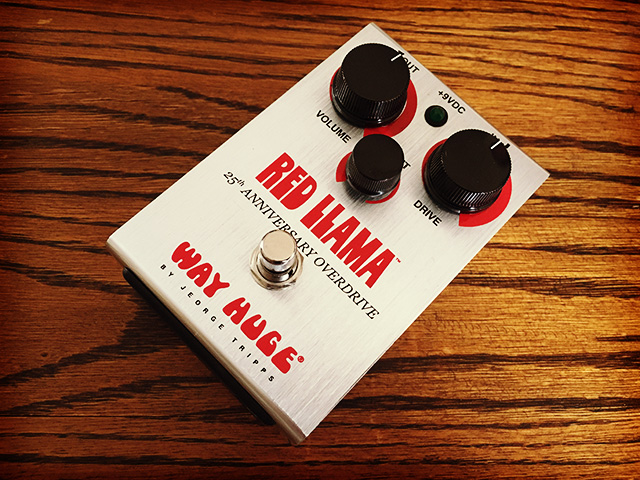 Way Huge Red Llama 25th Anniversary Overdrive エフェクターレビュー 魔法の箱研究所 エフェクターレビューサイト