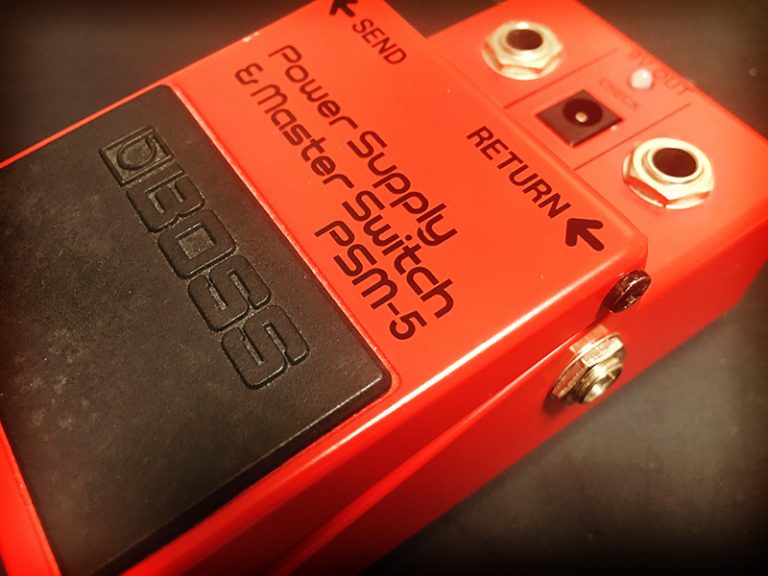BOSS PSM5 Power Supply＆Master Switchをレビュー 魔法の箱研究所 エフェクターレビューサイト