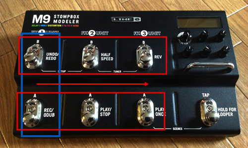 「LINE6 M9 Stompbox Modeler」の使い方を徹底解説！便利機能も紹介します！ | 魔法の箱研究所 – エフェクターレビューサイト