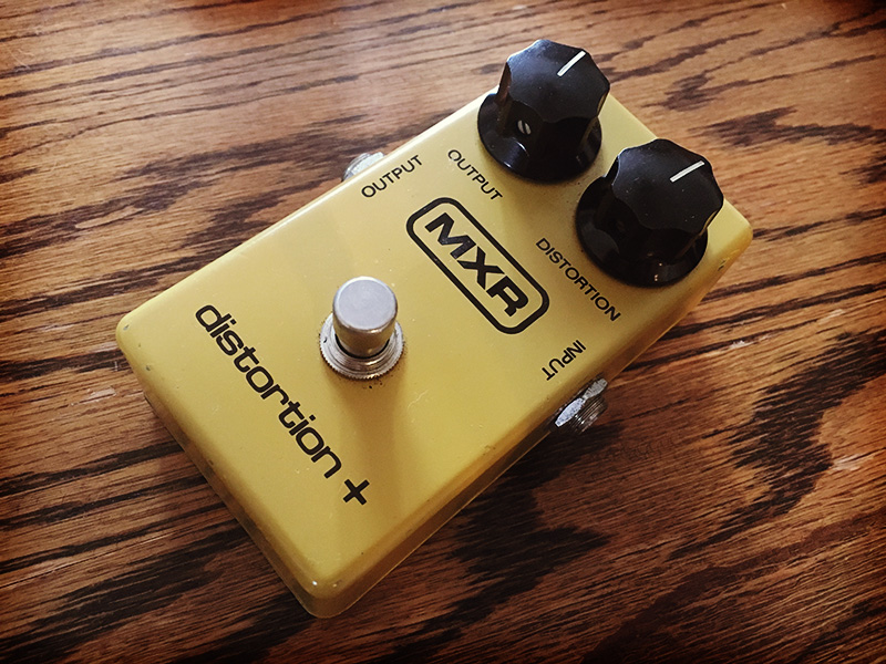 MXR Distortion + 1981年製