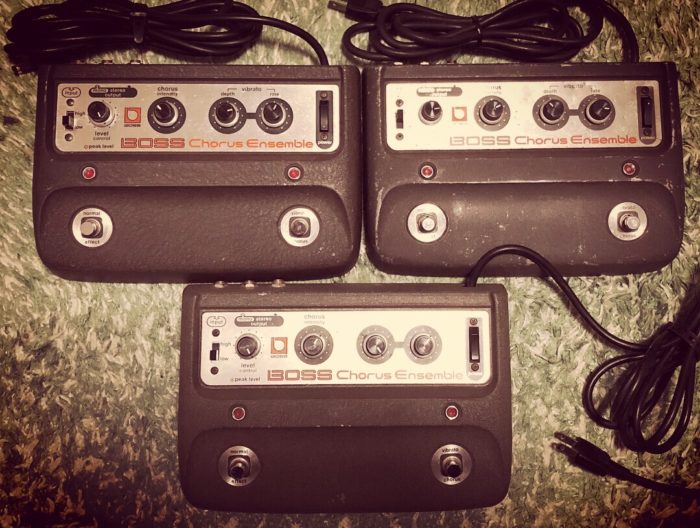 我が家のBOSS CE-1たち