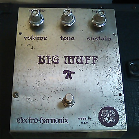 Electro Harmonix Big Muff Pi Ram's Head」ビンテージラムズヘッドを 